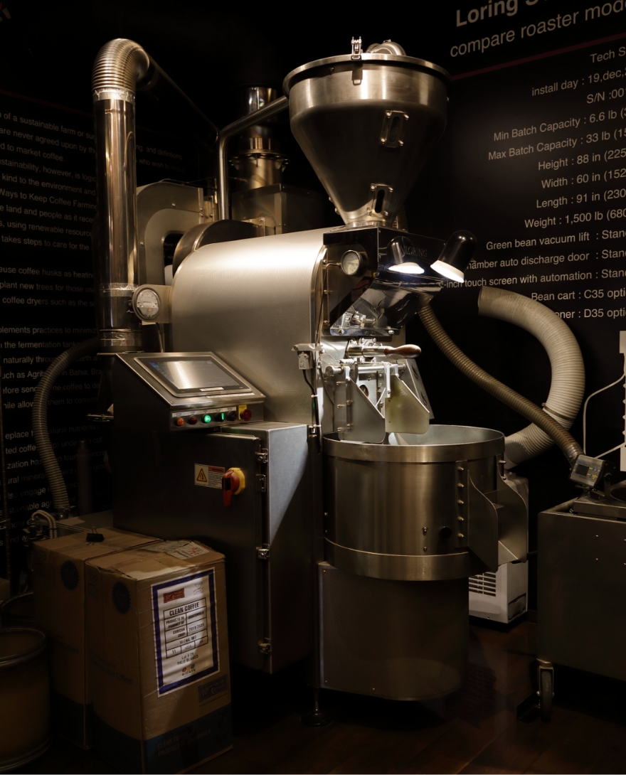 LORING製コーヒーロースター