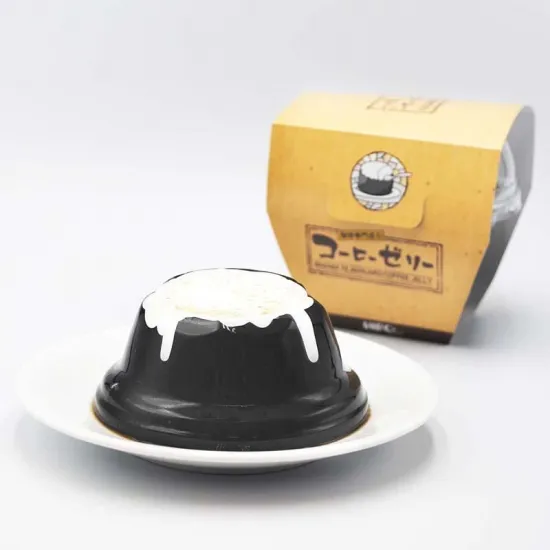 コーヒー専門店のコーヒーゼリー